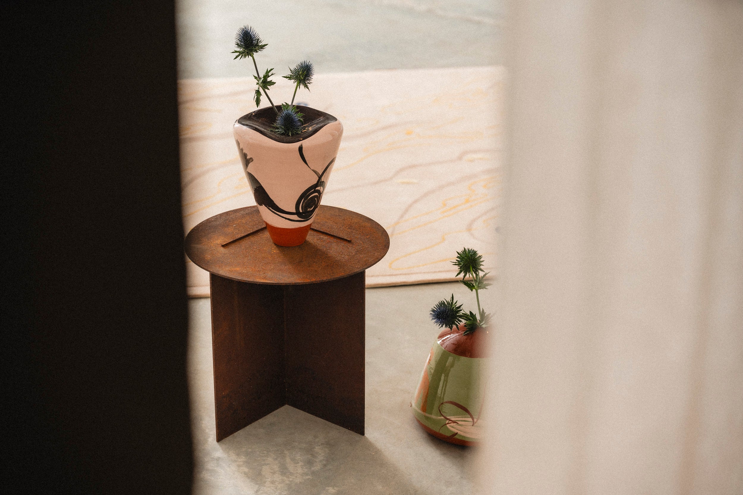 CORTEN STEEL TABLE 450