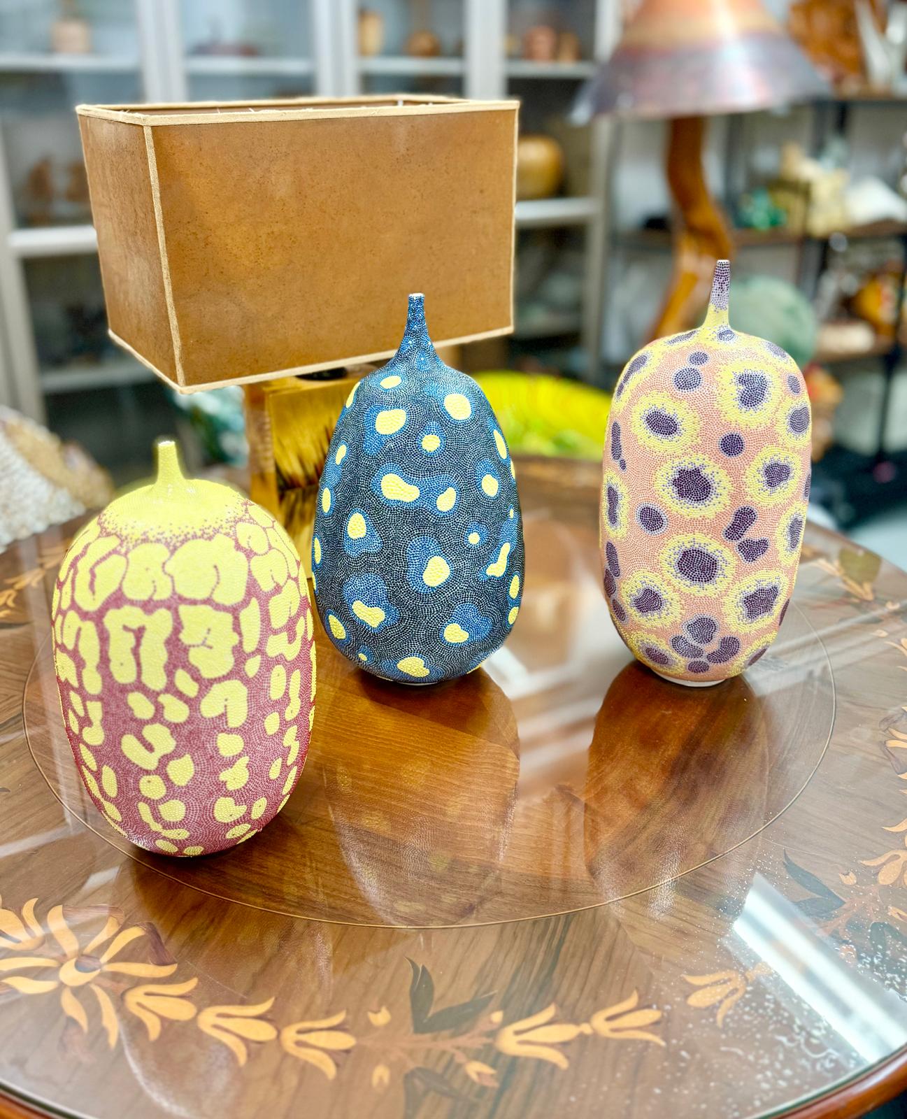 Tracing the Dots - Composition of Three Vases