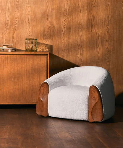Sculpted Minimal Armchair - Lines