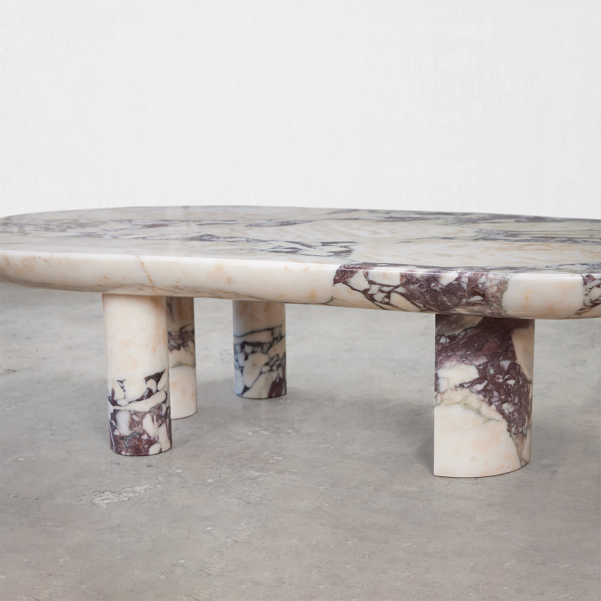 Calacatta Viola — Sculptural Coffee Table