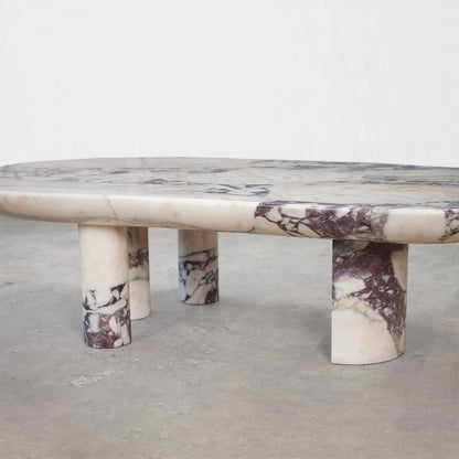 Calacatta Viola — Sculptural Coffee Table