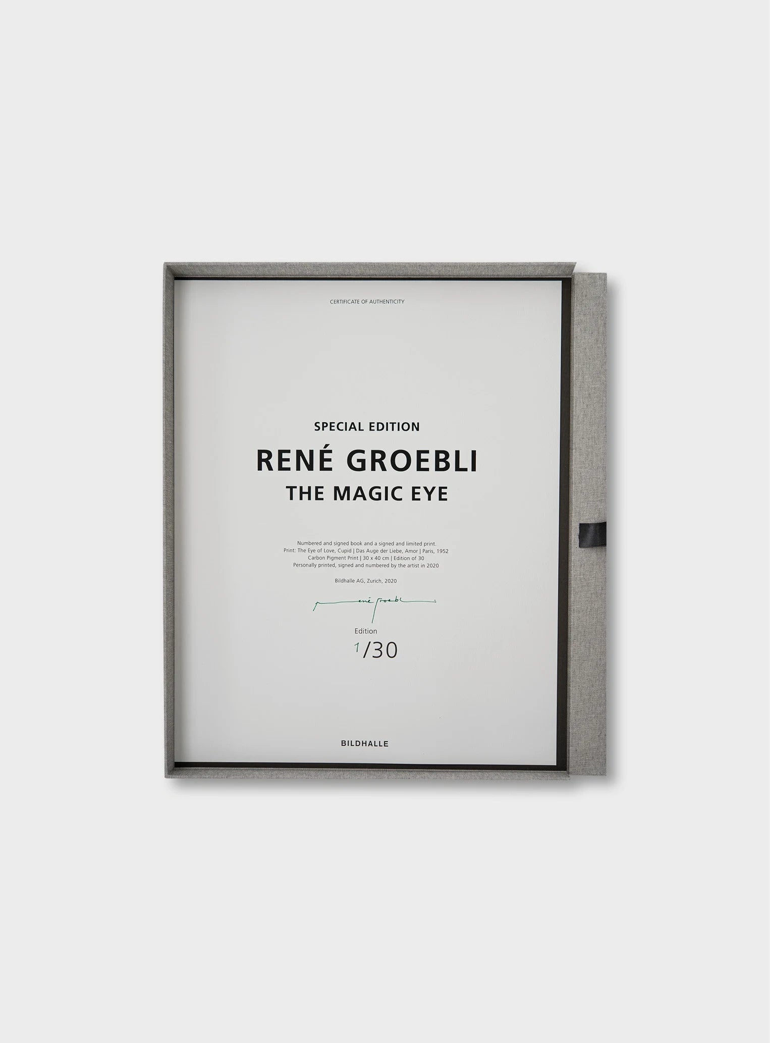 René Groebli: The Magic Eye, 2020