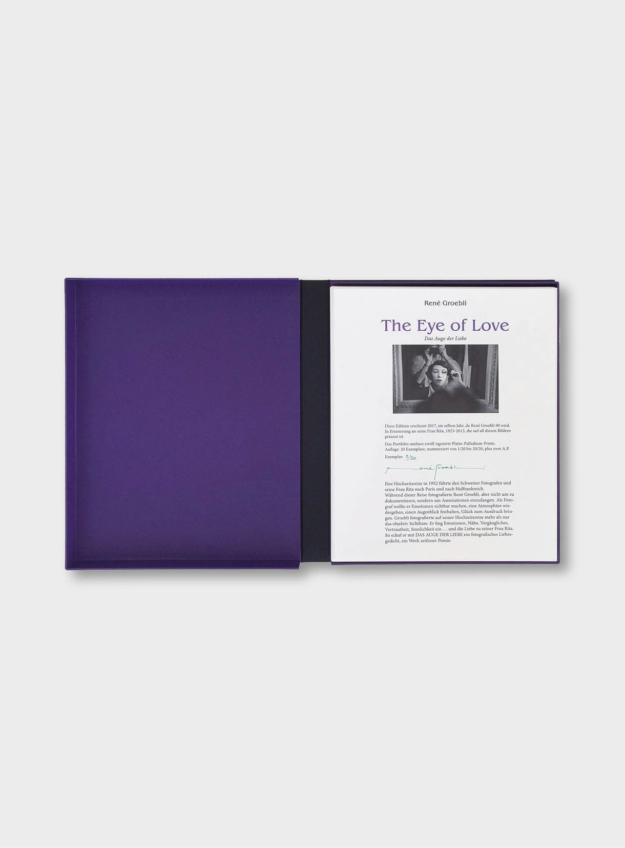 René Groebli: Das Auge der Liebe, 2017