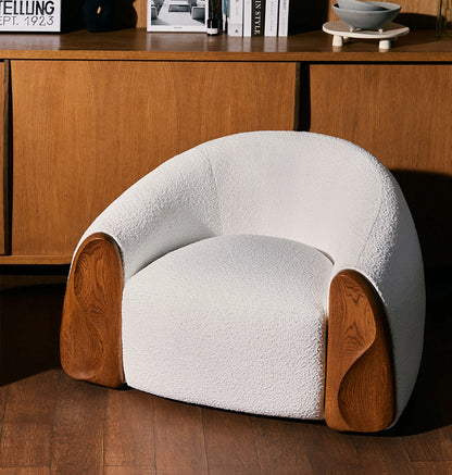 Sculpted Minimal Armchair - Lines