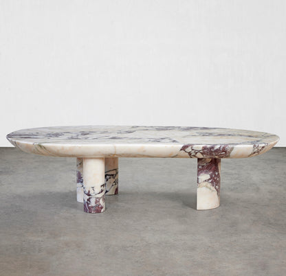 Calacatta Viola — Sculptural Coffee Table